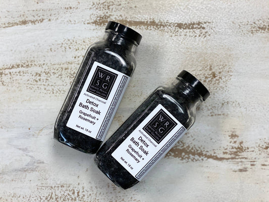 Activated Charcoal Detox Bath Soak