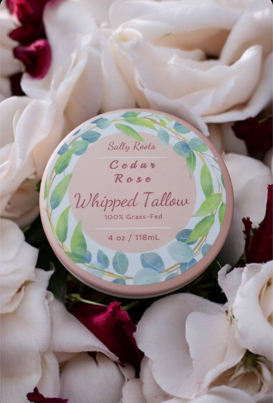 Cedar Rose Whipped Tallow Cream