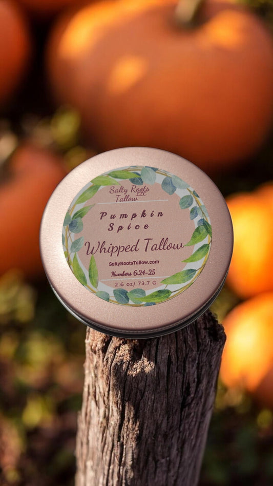 Pumpkin Spice Whipped Tallow Cream