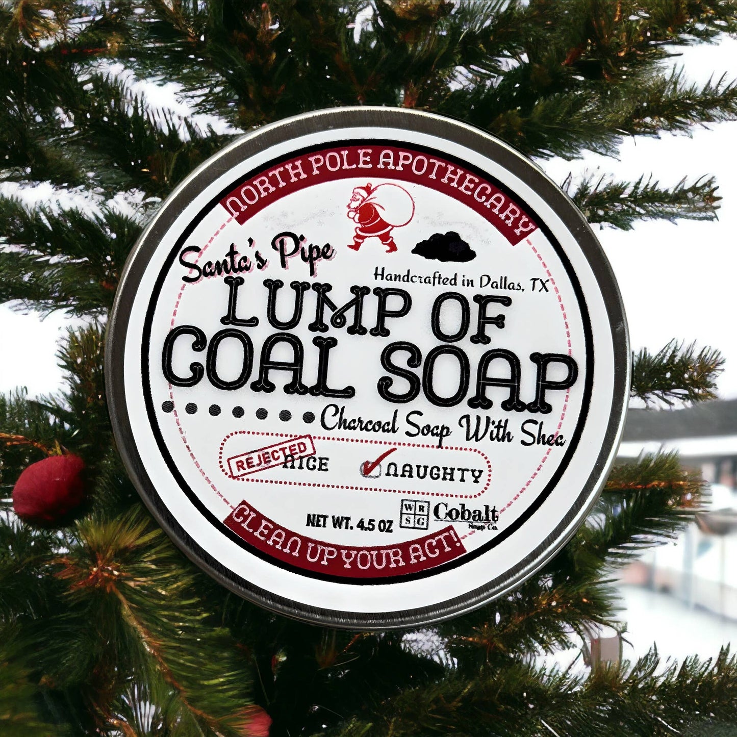 Lump of Coal Soap