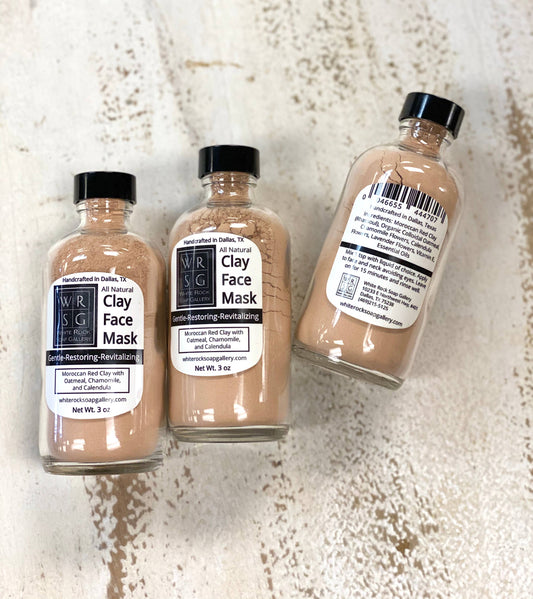 Moroccan Red Clay Face Mask