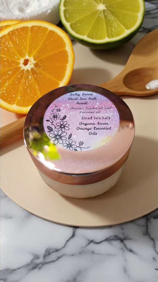 Sweet Orange Dead Sea Salt Scrub