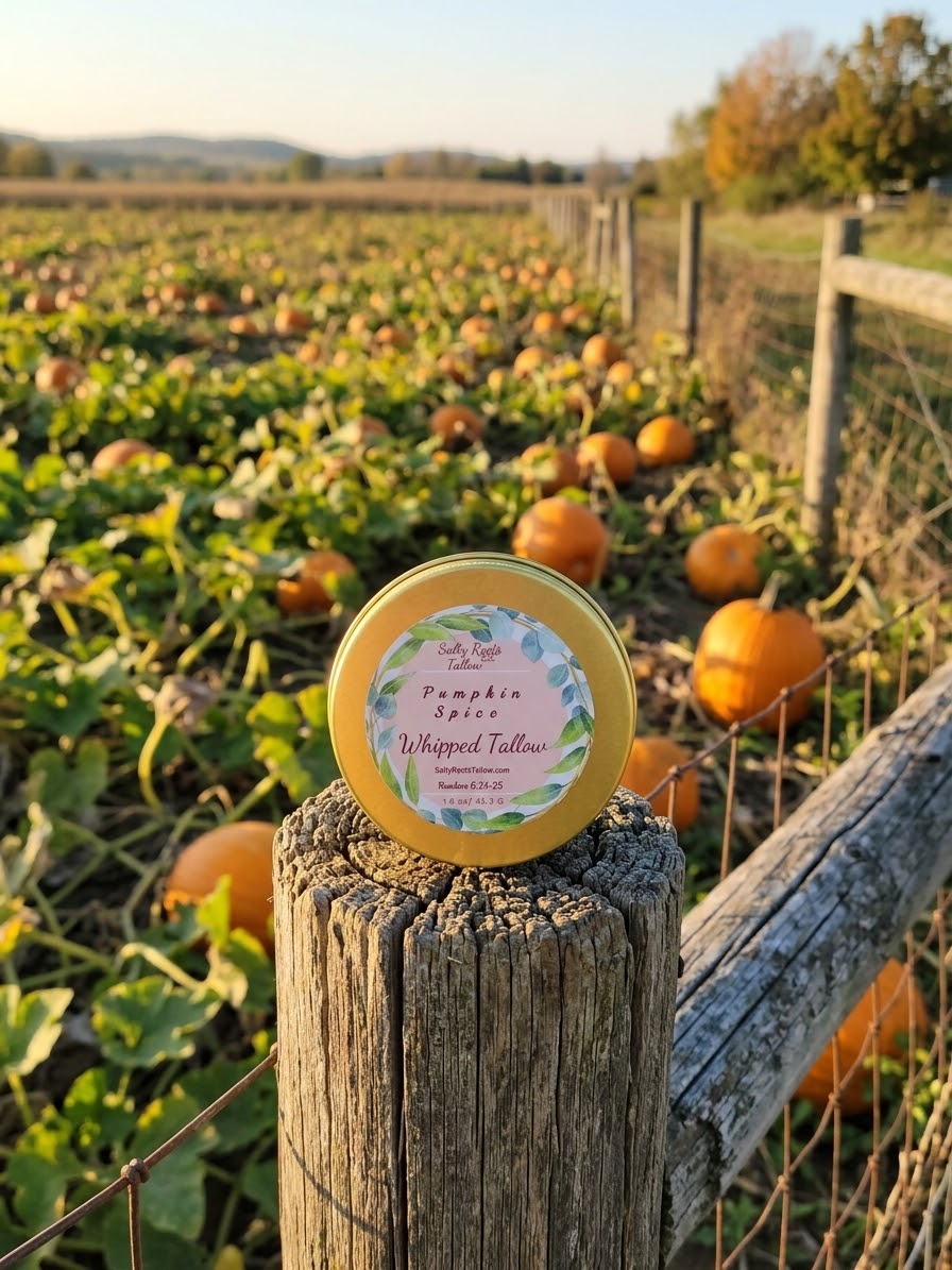 Pumpkin Spice Whipped Tallow Cream