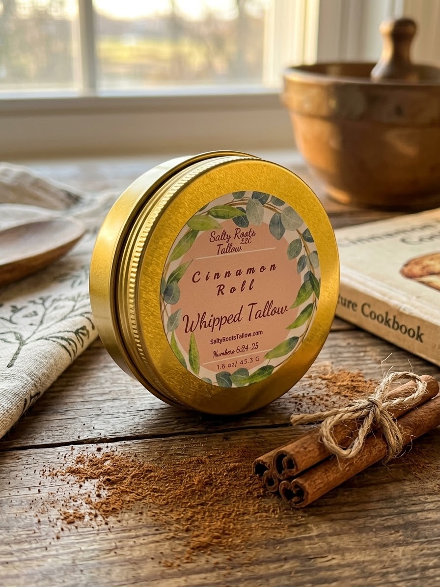 Cinnamon Roll Whipped Tallow